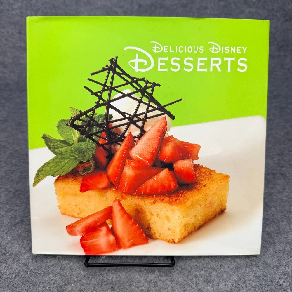 Delicious Disney Desserts Hardcover Cookbook Pam Brandon 2008 9781423109778